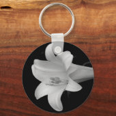White Lily Sleutelhanger (Voorkant)