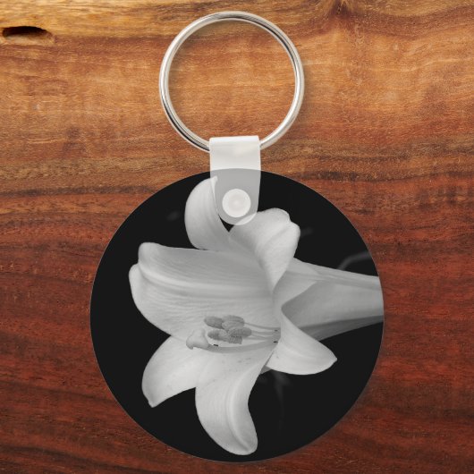 White Lily Sleutelhanger (Voorkant)