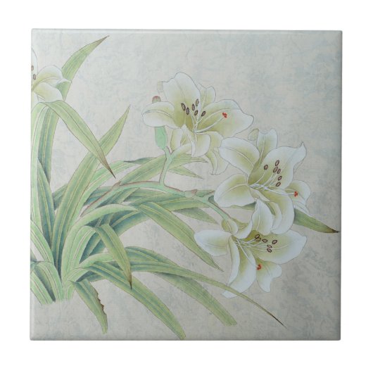 White Lily Tegeltje (Voorkant)