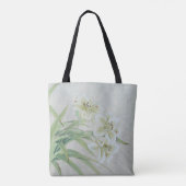 White Lily Tote Bag (Achterkant)