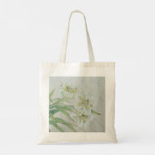 White Lily Tote Bag (Achterkant)