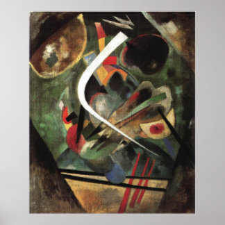 White Line door Wassily Kandinsky Poster