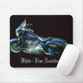 White-Line Mousepad Muismat (Met muis)