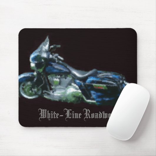 White-Line Mousepad Muismat (Met muis)