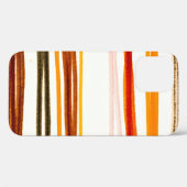 White Lines Pattern. Tekening van de inktpatroon v Case-Mate iPhone Case (Achterkant (horizontaal))