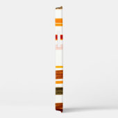 White Lines Pattern. Tekening van de inktpatroon v Case-Mate iPhone Case (Achterkant / Rechts)