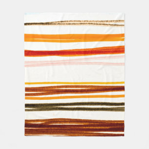 White Lines Pattern. Tekening van de inktpatroon v Fleece Deken