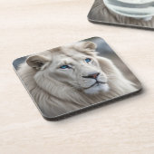 White Lion Bier Onderzetter (Linkerzijde)