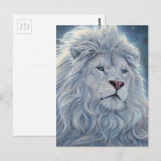 White Lion Briefkaart (Voorkant / Achterkant)