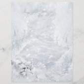 White Lion & Cub on Ice - Vakantiepapier (Voorkant)