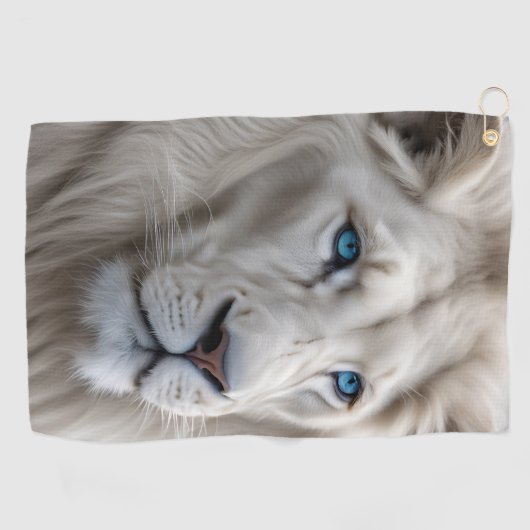 White Lion Golfhanddoek (Horizontaal)