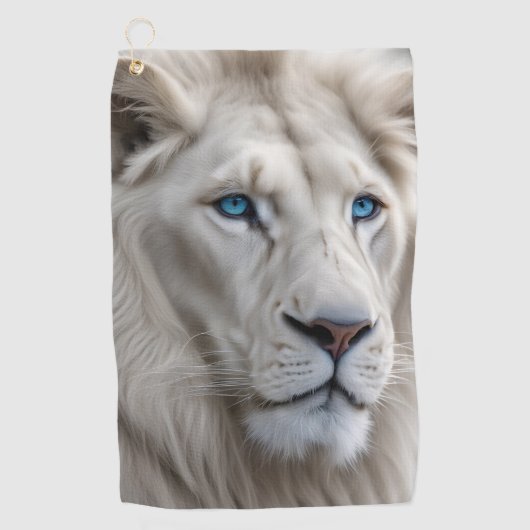 White Lion Golfhanddoek (Voorkant)