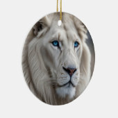 White Lion Keramisch Ornament (Rechts)