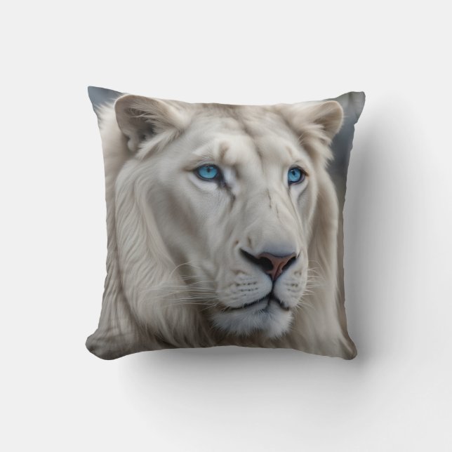 White Lion Kussen (Voorkant)