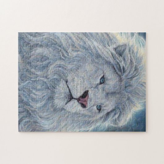 White Lion Legpuzzel (Horizontaal)