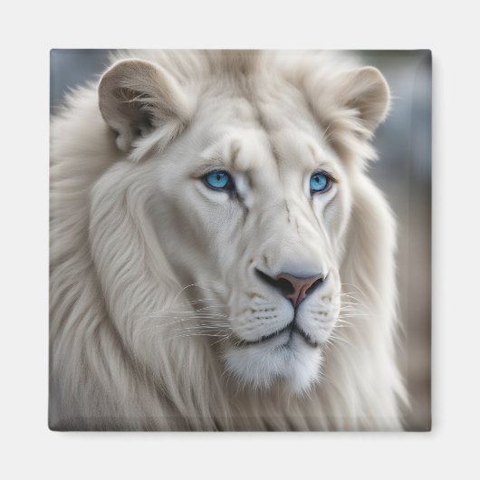 White Lion Magneet (Voorkant)