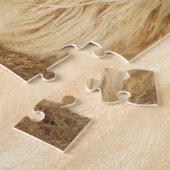 White Lion Photo Portret Legpuzzel (Zijkant)