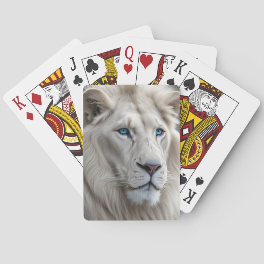 White Lion Pokerkaarten (Achterkant)