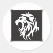 White Lion Sticker (Voorkant)