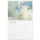 White Lions Art Calendar Kalender (Mar 2027)