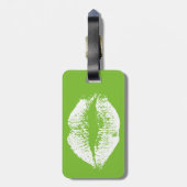 White Lips #12 Bagagelabel (Achterkant verticaal)