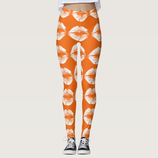 White Lips #23 Leggings (Voorkant)