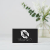 White Lips Makeup Artist Visitekaartje (Staand voorkant)