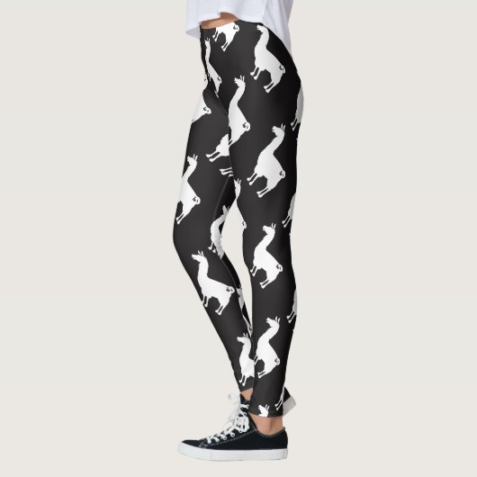 White Llama Leggings (Links)