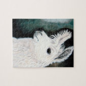 White Llama Legpuzzel (Horizontaal)