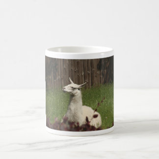 White Llama Magische Mok