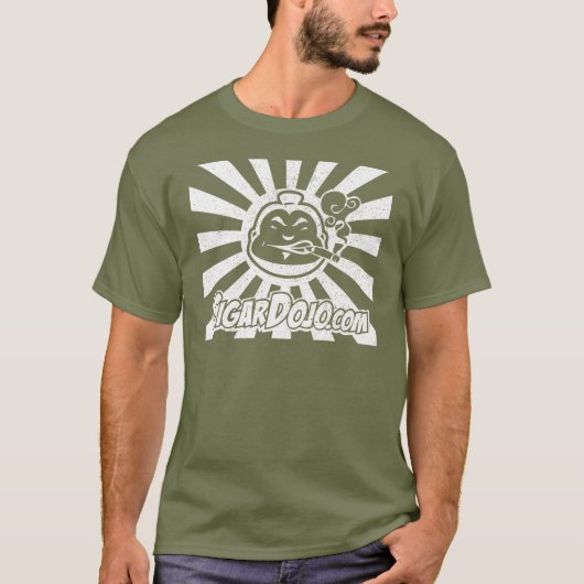 White Logo horizontaal T-shirt (Voorkant)