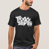White Logo Track Seven Band Shirt (Voorkant)