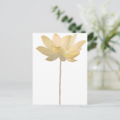 White Lotus Briefkaart (Staand voorkant)