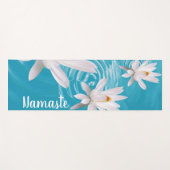 WHITE LOTUS CUSTOME NAMSTE ZEN YOGAMAT (Voorkant (horizontaal))