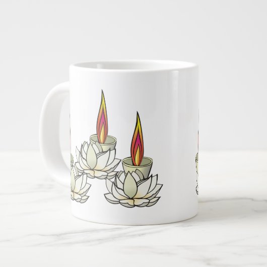 White Lotus & Deepas Grote Koffiekop (Links)