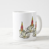 White Lotus & Deepas Grote Koffiekop (Voorkant rechts)