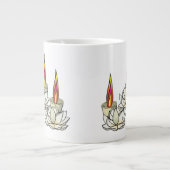 White Lotus & Deepas Grote Koffiekop (Voorkant)