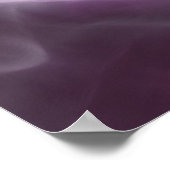 White lotus flower in crystal poster (Hoek)