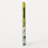 White Lotus Flower Landscape, Zen Case-Mate iPhone Case (Achterkant/links)