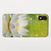 White Lotus Flower Landscape, Zen Case-Mate iPhone Case (Achterkant (horizontaal))