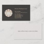 White Lotus Holistic Healing Arts Visitekaartje (Voorkant / Achterkant)