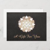 White Lotus Salon and Spa Gift Certificate (Voorkant / Achterkant)