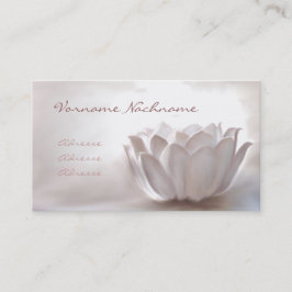 White Lotus Visitekaartje