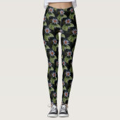 White Lotus Waterlily Leggings (Voorkant)