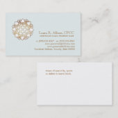 White Lotus Wellness Healing Arts Visitekaartje (Voorkant / Achterkant)