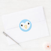 White Lovebird Sticker (Envelop)