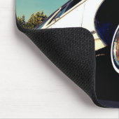 White Lowrider Chevy Impala Mousepad Muismat (Hoek)