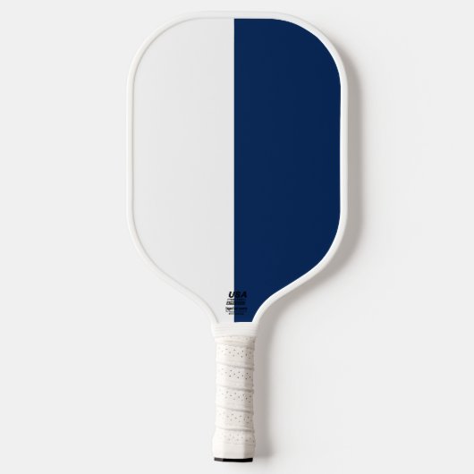 White Lucky One Pickleball Paddle (Achterkant)