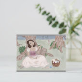 White Magic Briefkaart (Staand voorkant)