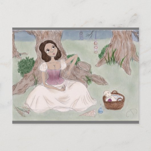 White Magic Briefkaart (Voorkant)